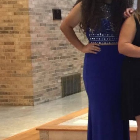 Prom 2 piece dress - Picture 3 of 3